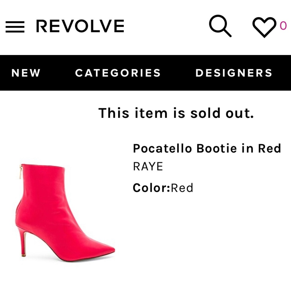 RAYE booties